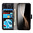 Coque Portefeuille Livre Cuir Etui Clapet K04Z pour Xiaomi Redmi 11 Prime 5G Petit