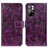 Coque Portefeuille Livre Cuir Etui Clapet K04Z pour Xiaomi Redmi Note 11 5G Violet