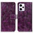 Coque Portefeuille Livre Cuir Etui Clapet K04Z pour Xiaomi Redmi Note 12 Explorer Violet