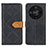 Coque Portefeuille Livre Cuir Etui Clapet K05Z pour Huawei Honor Magic6 Lite 5G Noir