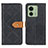 Coque Portefeuille Livre Cuir Etui Clapet K05Z pour Motorola Moto Edge (2023) 5G Noir