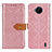 Coque Portefeuille Livre Cuir Etui Clapet K05Z pour Nokia C20 Plus Rose