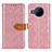 Coque Portefeuille Livre Cuir Etui Clapet K05Z pour Nokia X100 5G Rose