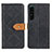 Coque Portefeuille Livre Cuir Etui Clapet K05Z pour Sony Xperia 1 IV Noir