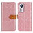 Coque Portefeuille Livre Cuir Etui Clapet K05Z pour Xiaomi Mi 12 Pro 5G Rose