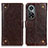 Coque Portefeuille Livre Cuir Etui Clapet K06Z pour Huawei Nova 9 Pro Marron