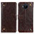 Coque Portefeuille Livre Cuir Etui Clapet K06Z pour Nokia C20 Plus Marron