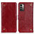 Coque Portefeuille Livre Cuir Etui Clapet K06Z pour Nokia G11 Rouge