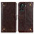 Coque Portefeuille Livre Cuir Etui Clapet K06Z pour OnePlus 10R 5G Marron