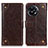 Coque Portefeuille Livre Cuir Etui Clapet K06Z pour OnePlus Ace 2 5G Marron