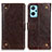 Coque Portefeuille Livre Cuir Etui Clapet K06Z pour Oppo A96 4G Marron