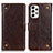 Coque Portefeuille Livre Cuir Etui Clapet K06Z pour Samsung Galaxy A23 5G Marron