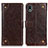 Coque Portefeuille Livre Cuir Etui Clapet K06Z pour Sony Xperia Ace III Marron