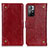 Coque Portefeuille Livre Cuir Etui Clapet K06Z pour Xiaomi Poco M4 Pro 5G Rouge