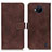 Coque Portefeuille Livre Cuir Etui Clapet K07Z pour Nokia C20 Plus Marron