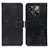 Coque Portefeuille Livre Cuir Etui Clapet K07Z pour OnePlus Ace Pro 5G Noir