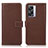 Coque Portefeuille Livre Cuir Etui Clapet K07Z pour OnePlus Nord N300 5G Marron