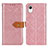 Coque Portefeuille Livre Cuir Etui Clapet K07Z pour Samsung Galaxy A23s Rose