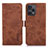 Coque Portefeuille Livre Cuir Etui Clapet K07Z pour Xiaomi Poco F5 5G Marron