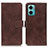 Coque Portefeuille Livre Cuir Etui Clapet K07Z pour Xiaomi Redmi 10 Prime Plus 5G Marron