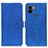 Coque Portefeuille Livre Cuir Etui Clapet K07Z pour Xiaomi Redmi A1 Plus Bleu