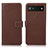 Coque Portefeuille Livre Cuir Etui Clapet K08Z pour Google Pixel 7a 5G Marron