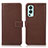 Coque Portefeuille Livre Cuir Etui Clapet K08Z pour OnePlus Nord 2 5G Marron