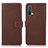 Coque Portefeuille Livre Cuir Etui Clapet K08Z pour OnePlus Nord CE 5G Marron