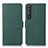 Coque Portefeuille Livre Cuir Etui Clapet K08Z pour Sony Xperia 1 III Vert