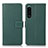 Coque Portefeuille Livre Cuir Etui Clapet K08Z pour Sony Xperia 5 III SO-53B Vert