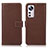 Coque Portefeuille Livre Cuir Etui Clapet K08Z pour Xiaomi Mi 12 5G Marron