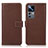 Coque Portefeuille Livre Cuir Etui Clapet K08Z pour Xiaomi Redmi K50 Ultra 5G Marron