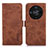 Coque Portefeuille Livre Cuir Etui Clapet K09Z pour Huawei Honor Magic6 Lite 5G Marron