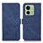 Coque Portefeuille Livre Cuir Etui Clapet K09Z pour Motorola Moto Edge (2023) 5G Bleu