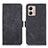 Coque Portefeuille Livre Cuir Etui Clapet K09Z pour Motorola Moto G53 5G Noir