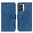 Coque Portefeuille Livre Cuir Etui Clapet K09Z pour Oppo A77 5G Bleu