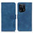 Coque Portefeuille Livre Cuir Etui Clapet K09Z pour Oppo Find X5 5G Bleu