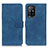 Coque Portefeuille Livre Cuir Etui Clapet K09Z pour Oppo Reno5 Z 5G Bleu