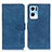 Coque Portefeuille Livre Cuir Etui Clapet K09Z pour Oppo Reno7 Pro 5G Bleu