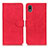 Coque Portefeuille Livre Cuir Etui Clapet K09Z pour Sony Xperia Ace III SO-53C Rouge