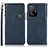 Coque Portefeuille Livre Cuir Etui Clapet K09Z pour Xiaomi Mi 11T Pro 5G Bleu