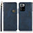 Coque Portefeuille Livre Cuir Etui Clapet K09Z pour Xiaomi Poco X3 GT 5G Bleu