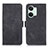 Coque Portefeuille Livre Cuir Etui Clapet K10Z pour OnePlus Ace 2V 5G Noir