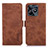 Coque Portefeuille Livre Cuir Etui Clapet K10Z pour Realme C53 India Marron