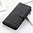 Coque Portefeuille Livre Cuir Etui Clapet KZ3 pour Google Pixel 6 Pro 5G Noir