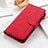 Coque Portefeuille Livre Cuir Etui Clapet KZ3 pour Huawei Honor 60 5G Rouge