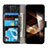 Coque Portefeuille Livre Cuir Etui Clapet KZ4 pour Huawei Honor X8b Petit