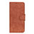 Coque Portefeuille Livre Cuir Etui Clapet L01 pour Alcatel 1S (2019) Marron