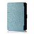 Coque Portefeuille Livre Cuir Etui Clapet L01 pour Amazon Kindle 6 inch Bleu Ciel