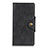 Coque Portefeuille Livre Cuir Etui Clapet L01 pour Asus Zenfone Max Plus M2 ZB634KL Noir
